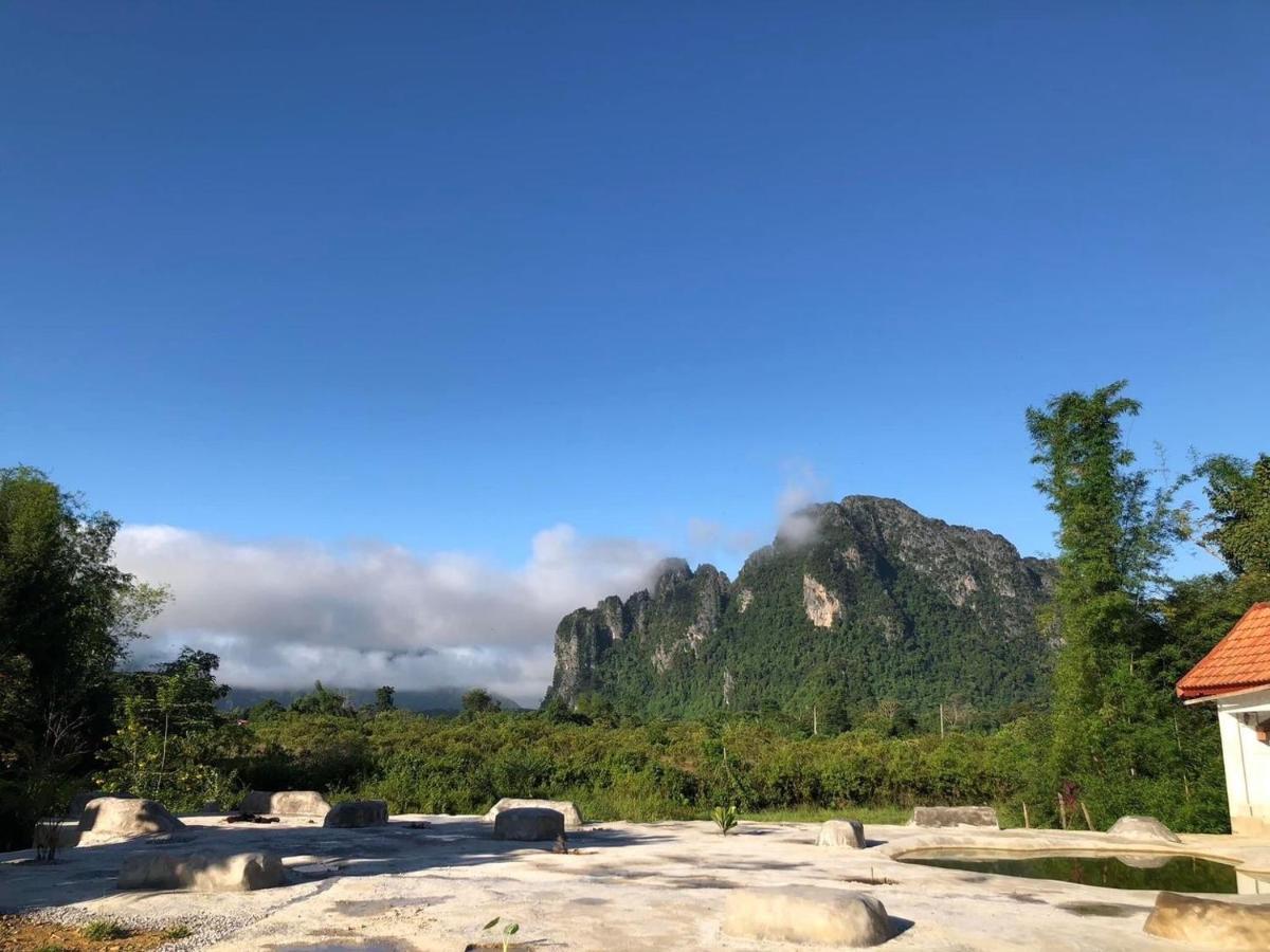 Jungle Paradise Vangvieng - Bungalows Vang Vieng Dış mekan fotoğraf