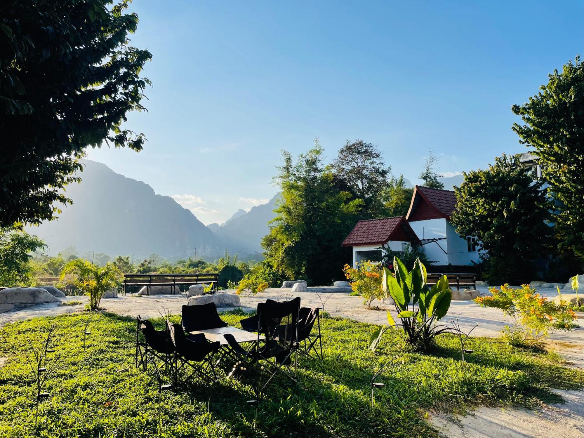 Jungle Paradise Vangvieng - Bungalows Vang Vieng Dış mekan fotoğraf