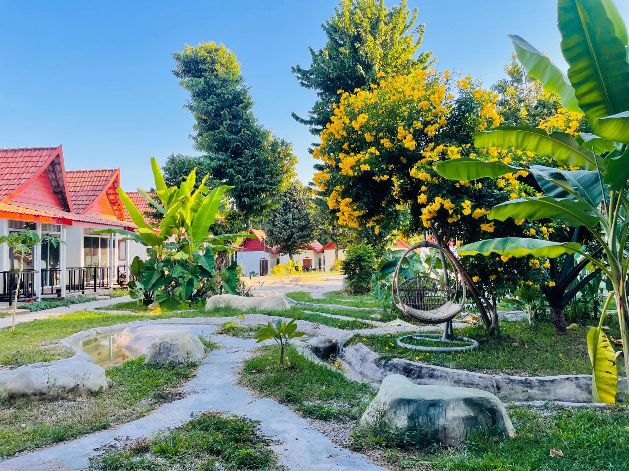 Jungle Paradise Vangvieng - Bungalows Vang Vieng Dış mekan fotoğraf