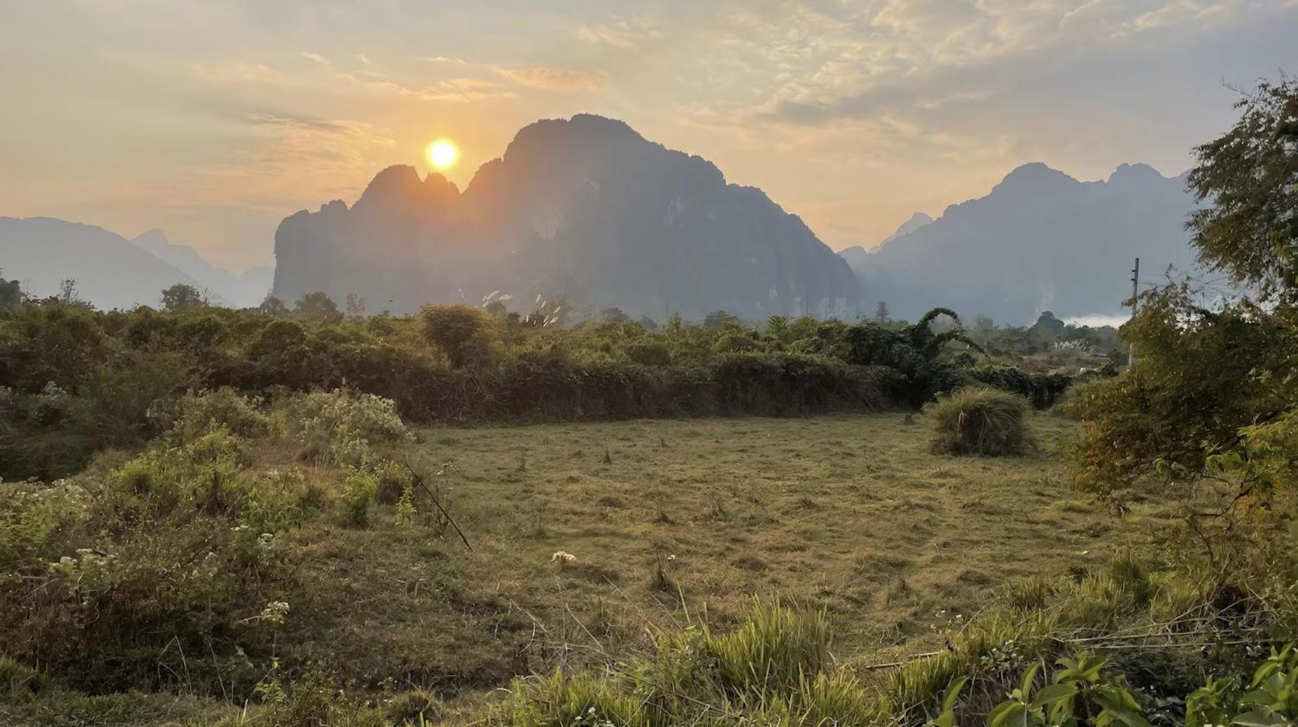 Jungle Paradise Vangvieng - Bungalows Vang Vieng Dış mekan fotoğraf