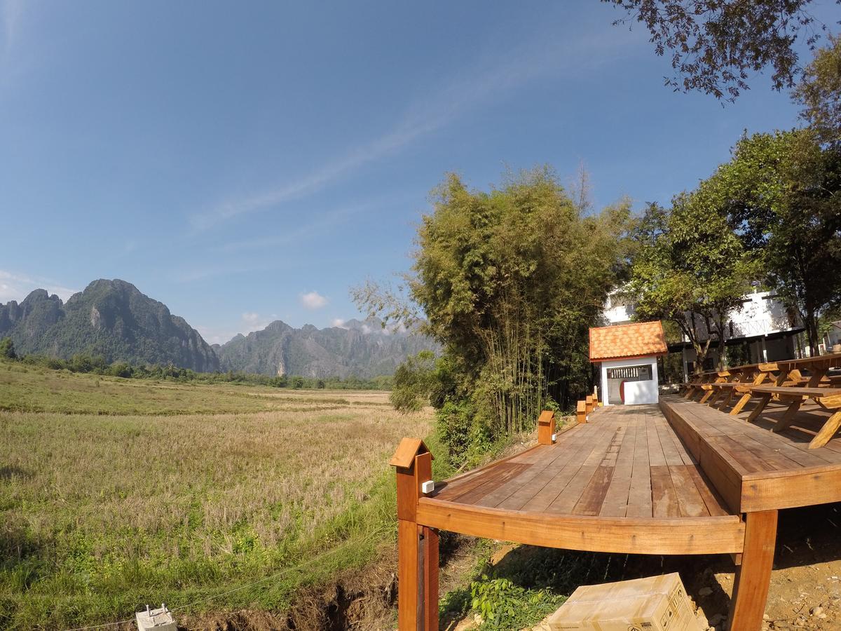 Jungle Paradise Vangvieng - Bungalows Vang Vieng Dış mekan fotoğraf