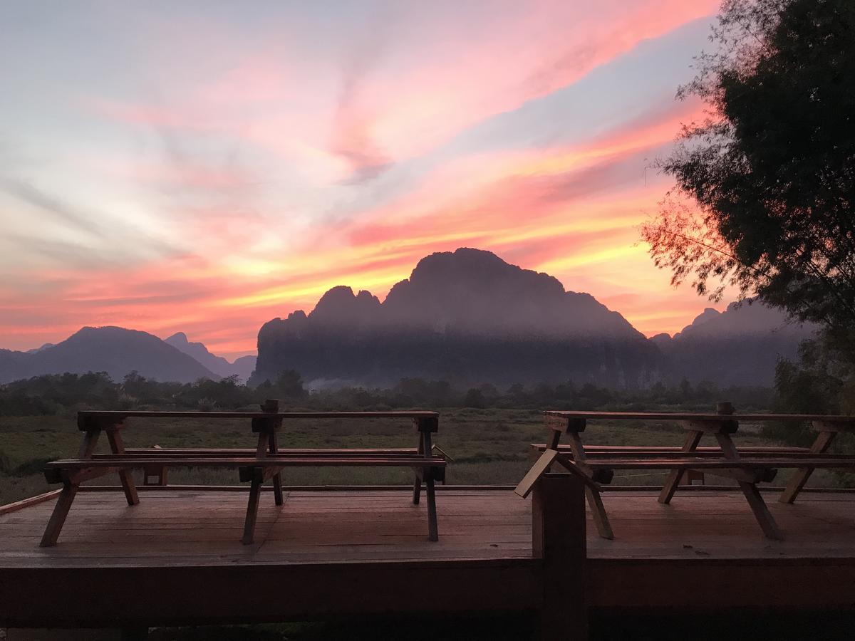 Jungle Paradise Vangvieng - Bungalows Vang Vieng Dış mekan fotoğraf