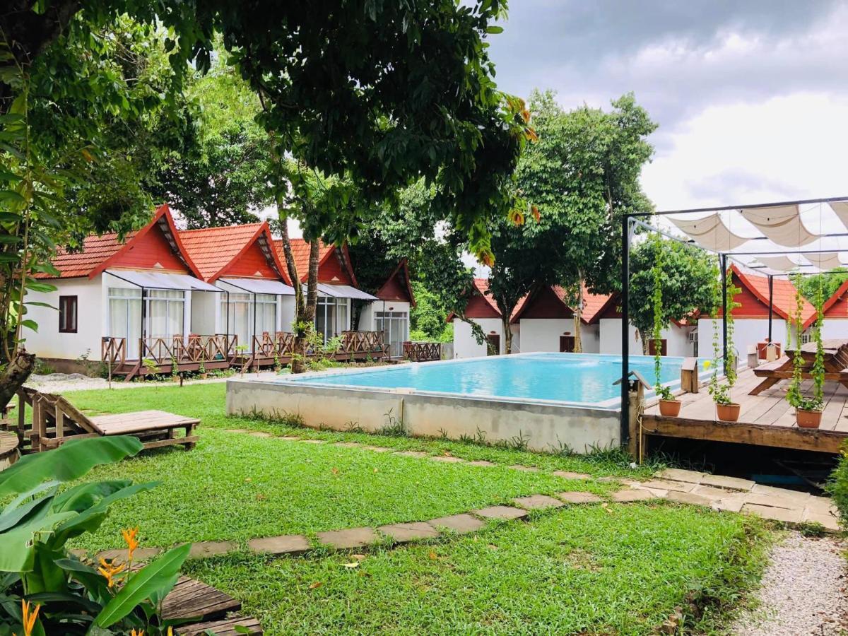 Jungle Paradise Vangvieng - Bungalows Vang Vieng Dış mekan fotoğraf