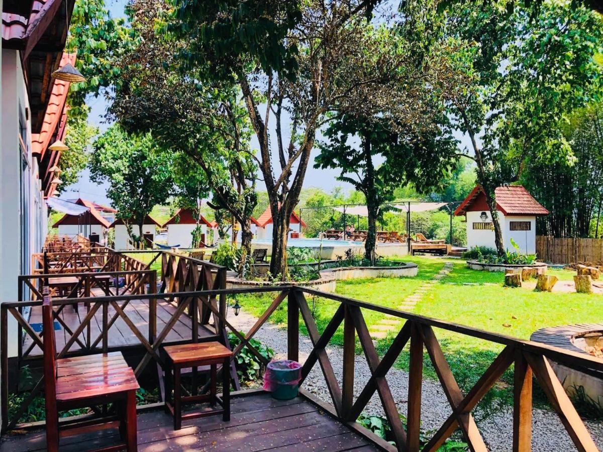 Jungle Paradise Vangvieng - Bungalows Vang Vieng Dış mekan fotoğraf