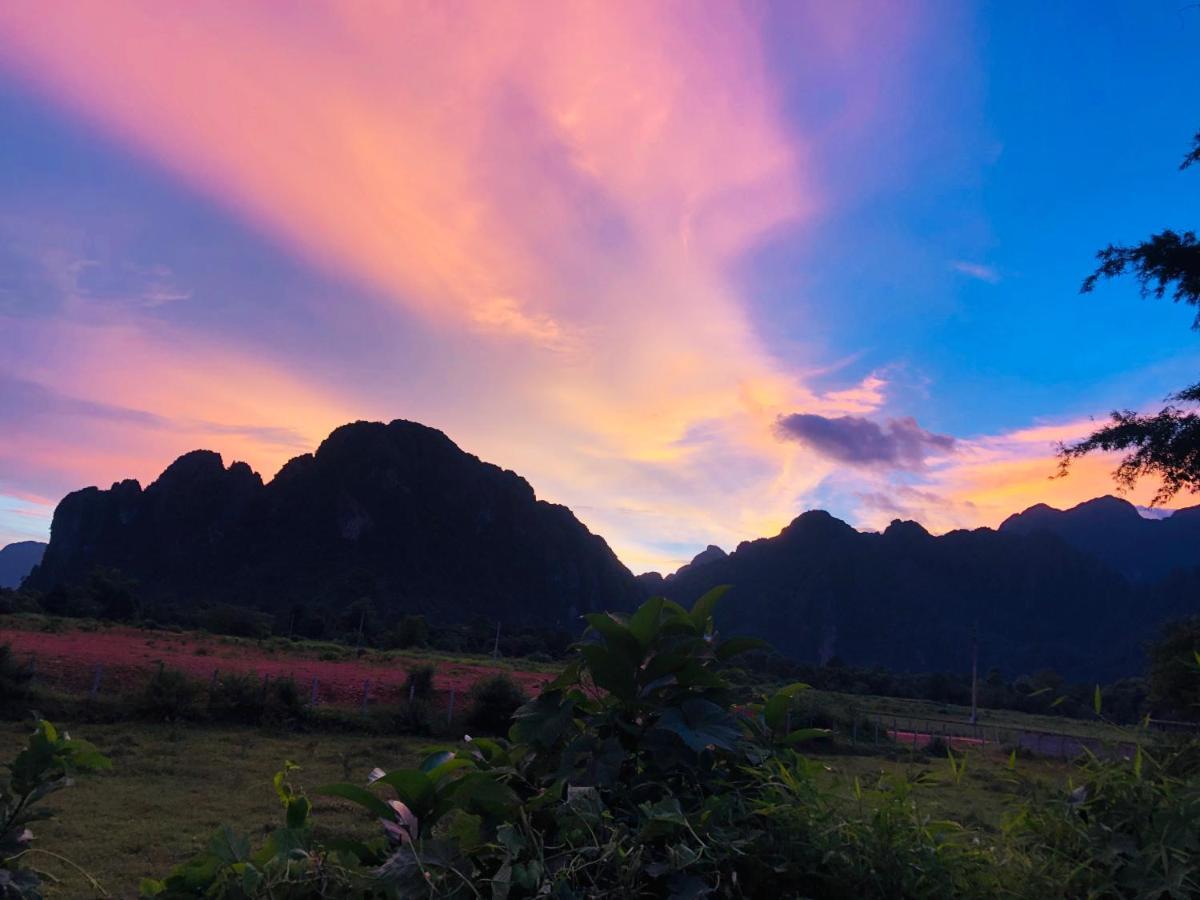 Jungle Paradise Vangvieng - Bungalows Vang Vieng Dış mekan fotoğraf